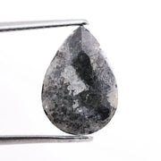 3.21 Ct Black Pear Cut  Natural Diamond Loose Stone Ideal for Handmade Rings and Custom Jewelry Designs