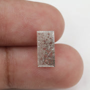 brown colour lab grown elongated baguette cut diamond lab grown pear diamond