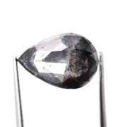 3.21 Ct Black Pear Cut  Natural Diamond Loose Stone Ideal for Handmade Rings and Custom Jewelry Designs