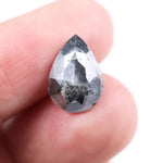 3.21 Ct Black Pear Cut  Natural Diamond Loose Stone Ideal for Handmade Rings and Custom Jewelry Designs