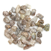 mix color natural rough diamond pieces with uncut raw surfaces for custom jewelry
