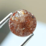 0.62ct natural brown and grey colored diamond round shaped diamond for custom fine jewelry 