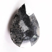 3.21 Ct Black Pear Cut  Natural Diamond Loose Stone Ideal for Handmade Rings and Custom Jewelry Designs