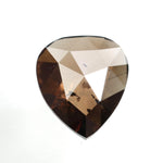 brown colour lab grown elongated shiled cut diamond lab grown pear diamond