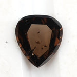 brown colour lab grown elongated shiled cut diamond lab grown pear diamond