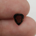 brown colour lab grown elongated shiled cut diamond lab grown pear diamond