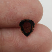 brown colour lab grown elongated shiled cut diamond lab grown pear diamond