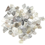 natural mix color rough diamond slices with flat rustic surfaces for jewelry making