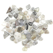 natural mix color rough diamond slices with flat rustic surfaces for jewelry making