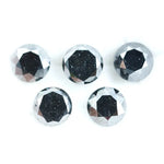 Premium Natural Black Diamond Round Cut Loose Diamond for Custom Jewelry Ring