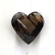 brown colour lab grown elongated heart cut diamond lab grown pear diamond