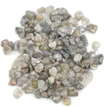 grey brown color rough diamond chips loose uncut raw diamond for jewelry
