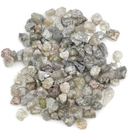 grey brown color rough diamond chips loose uncut raw diamond for jewelry
