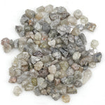 grey brown color rough diamond chips loose uncut raw diamond for jewelry