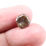 2.57 Ct Brown Asscher Cut  Natural Diamond Loose Stone for Custom Rings and Luxury Jewelry Design