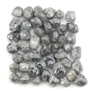 dark grey natural rough diamond lot for jewelry making
