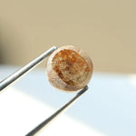 Natural Round Cut Diamond Elegant Tone Brown Colored Diamond For Custom Jewelry 