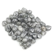 dark grey natural rough diamond lot for jewelry making