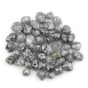 dark grey natural rough diamond lot for jewelry making
