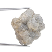 grey color what is uncut diamond and smooth diamonds