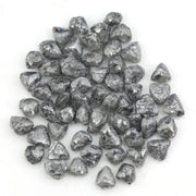 natural grey rough diamond lot for jewelry making