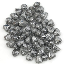 natural grey rough diamond lot for jewelry making
