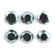 Round cut natural diamond loose stone for engagement ring, brilliant faceted natural diamond with elegant sparkle