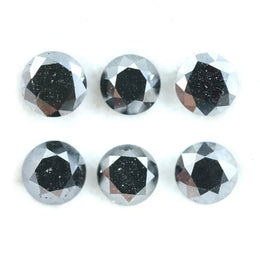 Round cut natural diamond loose stone for engagement ring, brilliant faceted natural diamond with elegant sparkle