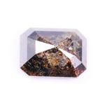 1.25 Ct loose deep brown radiant cut natural diamond for custom jewelry 