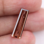 lab grown diamond fancy brown baguette cut lab created diamond loose stone