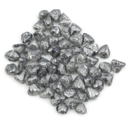 natural grey rough diamond lot for jewelry making