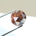 1.86Ct Brown Colored Diamond Natural Color Round Brilliant Cut Diamond Loose Stone For Custom Jewelry 