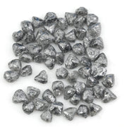 natural grey rough diamond lot for jewelry making
