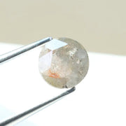 1.03Ct Natural Round Diamond loose Stone Diamond Grey Colored Diamond Use For Fine Jewelry 