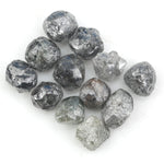 dark grey natural raw diamond lot for jewelry making