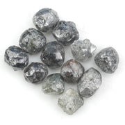 dark grey natural raw diamond lot for jewelry making