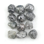 dark grey natural raw diamond lot for jewelry making