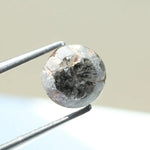 Fancy 1.49Ct Diamond Fancy Blackish -Grey Colored Diamond Round Polised Diamond For Jewelry Fine 