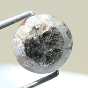 fancy 1.49ct diamond fancy blackish -grey colored diamond round polised diamond for jewelry fine 