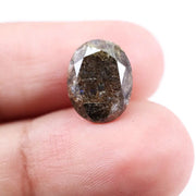5.13 Ct brown oval cut natural diamond loose stone for custom engagement rings and designer jewelry