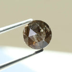 1.08Ct Natural Round Brilliant Cut Diamond Brownish-Grey Colored Diamond Loose Stone Use For Making Fine Jewelry 