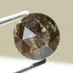 1.08ct natural round brilliant cut diamond brownish-grey colored diamond loose stone use for making fine jewelry 