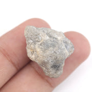 grey color quartz rock how to identify a raw diamond