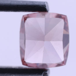 0.46 Carat Cushion Cut Pink Lab-Grown Diamond
