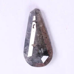 natural pear cut diamond, 2 ct pear diamond ring, salt pepper diamond ring, fancy grey diamond, antique pear diamond, and grey rough diamonds necklace.