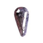 natural pear cut diamond, 2 ct pear diamond ring, salt pepper diamond ring, fancy grey diamond, antique pear diamond, and grey rough diamonds necklace.