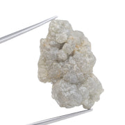 grey color raw diamond identification and raw cut diamond