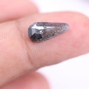 natural pear cut diamond, 2 ct pear diamond ring, salt pepper diamond ring, fancy grey diamond, antique pear diamond, and grey rough diamonds necklace.