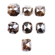 mix colour natural diamonds cushion and Asscher cut loose earth mined diamond stones for jewelry