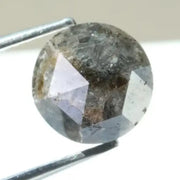 1.90Ct Round Natural Diamond Black -Grey Colored Diamond Luxury Stone Shine For Jewelry 